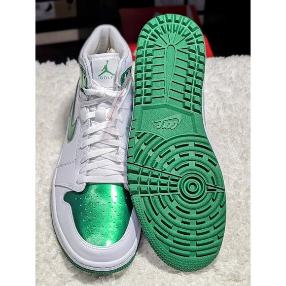 Nike Air Jordan 1 High Golf Metallic Green DQ0660-130 Men\'s Size 13 main image 12